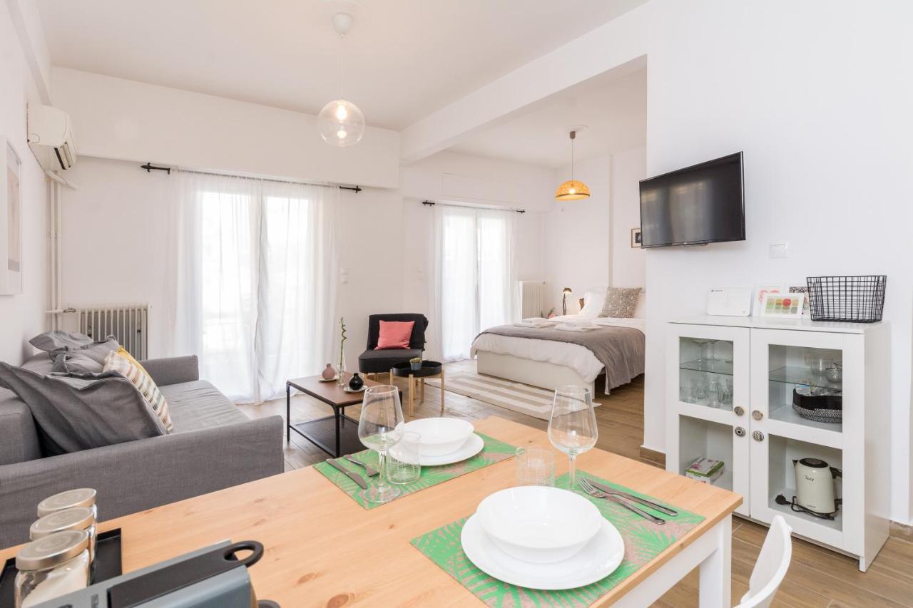 Wide Comfy Studio Apartment Centrally Located In Thissio Ateny Zewnętrze zdjęcie