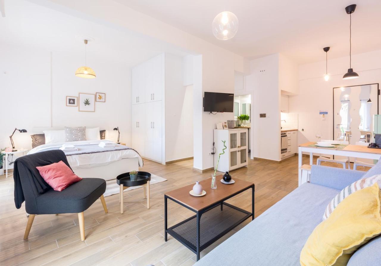 Wide Comfy Studio Apartment Centrally Located In Thissio Ateny Zewnętrze zdjęcie